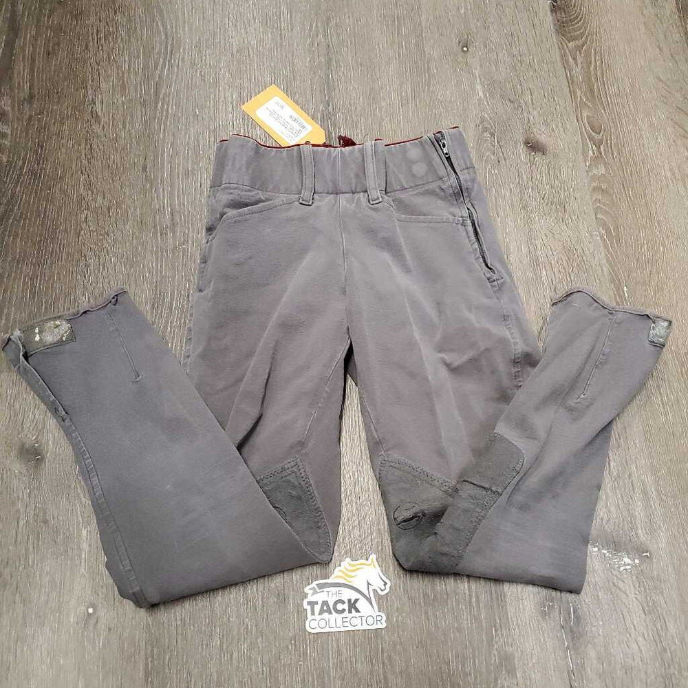 Breeches, Side Zip *fair, older, faded, v. pilly, stretched knees, hairy velcro, stains