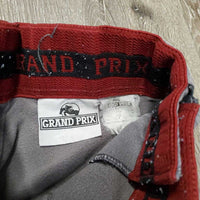 Breeches, Side Zip *fair, older, faded, v. pilly, stretched knees, hairy velcro, stains
