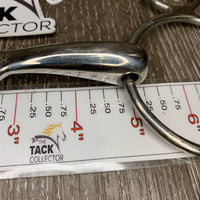 Med 3 Ring Elevator Gag Bit *vgc, clean, mnr residue, stains & scuffs
