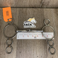 Med 3 Ring Elevator Gag Bit *vgc, clean, mnr residue, stains & scuffs
