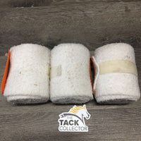 3 Fleece Polos *fair, dingy, v.clumpy, stains, hairy
