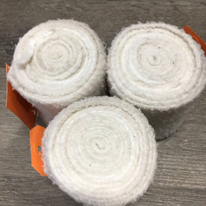 3 Fleece Polos *fair, dingy, v.clumpy, stains, hairy