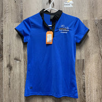 SS Light Polo Shirt, 1/4 Button Up, "RMSJ Champion" *xc
