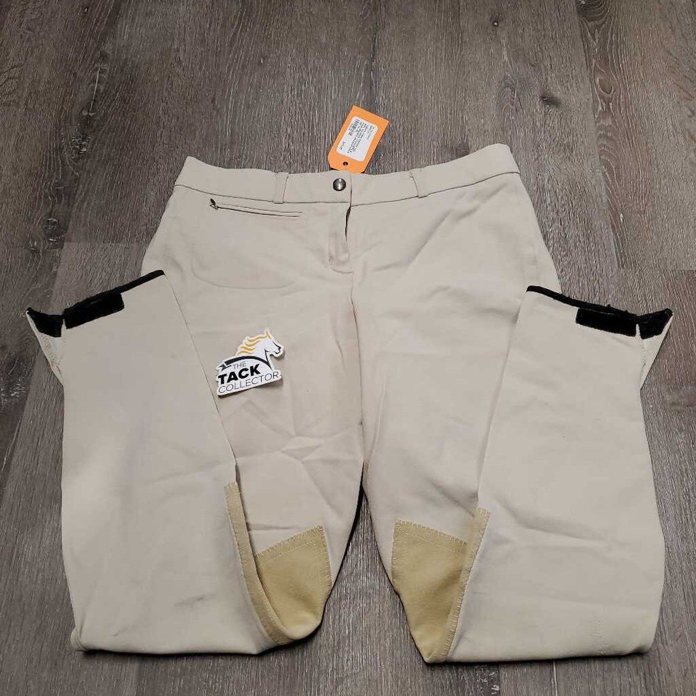 Breeches *vgc, older, mnr stains, frayed piping & snags, pills/rubs, discolored seat & legs