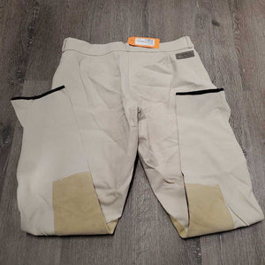 Breeches *vgc, older, mnr stains, frayed piping & snags, pills/rubs, discolored seat & legs