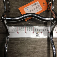 Hvy LS Low Port Stainless Grazing Bit *vgc, v. mnr scuffs