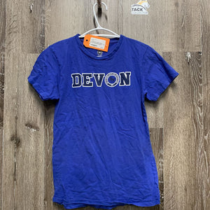 SS T-Shirt, "Devon" *vgc, hairy, faded, mnr stains, curled & faded edges