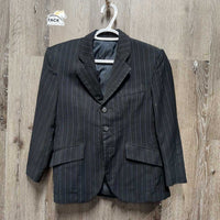 JUNIORS BOYS Show Jacket *fair, older, v.bubbled, seam puckers, shrunk, loose lining
