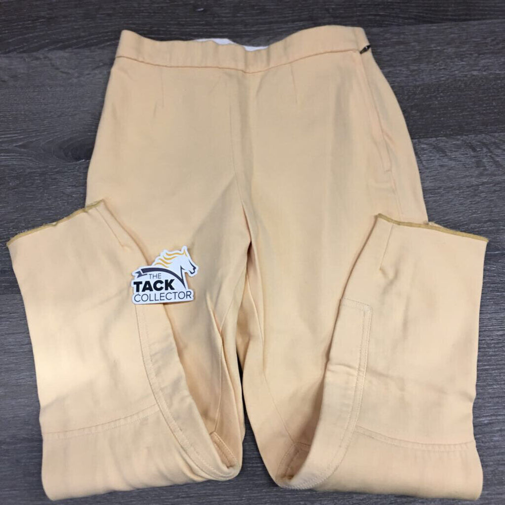 Vintage Side Zip Breeches *gc, older, rubbed/pilly edges, undone leg stitching, mnr stains