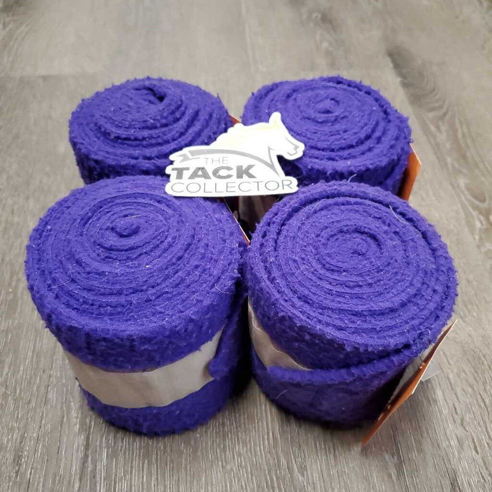 4 Fleece Polos *gc, clean, v.clumpy, mnr hair, older