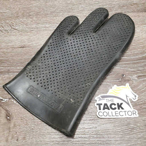 Soft Rubber Double Sided Grooming Mitt *gc, mnr dirt, stains, SPLIT/CRACKS