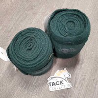 2 Fleece Polo Wraps *gc, pills, mnr hair, clumpy