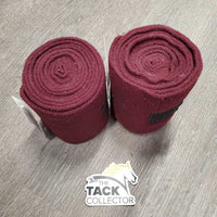 2 Fleece Polo Wraps *vgc, pills, mnr hair, clean
