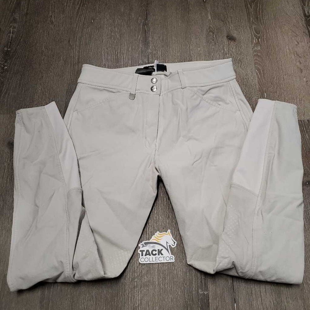 Euroseat Breeches *gc, v.dingy, pills, stretched seams, peeling stickies, curled waist