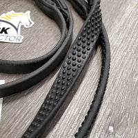 Padded Monocrown Bridle, Bling, Crank, Flash, Soft Rubber Reins *vgc, clean, cut, xholes, rubs, mnr dirt
