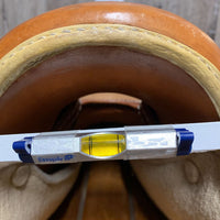 14" Talabarteria Trail Saddle - Made in Colombia - 2 stirrups, fenders & hobble straps, Leather Front & Back Cinch & Billets (4), Crupper *NOT RECOMMENDED for RIDING USE - DISPLAY ONLY
