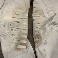 MENS Euroseat Breeches *gc, stains, pills, mnr undone stitching, dingy, seam puckers, discolored seat & legs