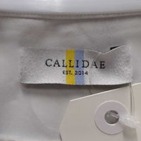 LS Show Polo Shirt, 1/4 Snap Up, attached snap collar "The League Callidae" *xc, puckered embroidery
