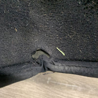 Pr Open Hind Boots, velcro *gc, clean, faded, scuffs, hairy, residue, v.scraped, scratches