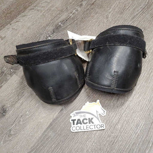 Pr Hind Boots, velcro *gc, scuffs, mnr dirt & hair, hairy velcro, curled lining