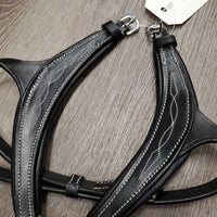 FS Rsd Padded Anatomical Figure 8 Noseband, 2 Buckles *new
