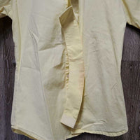 SS Show Shirt, 1 button collar *fair, older, faded, v.wrinkled/crinkled, stains