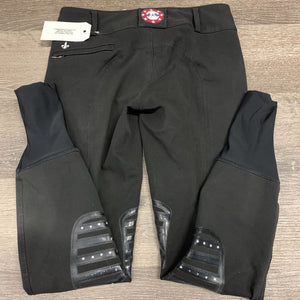 Euroseat Breeches *gc, pilly, faded, snags, rubbed knees, frayed pockets