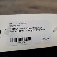 1 ONLY Polo Wrap, tbird. *gc, hairy, faded? clumpy