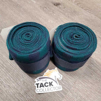 Pr Thick Stretchy Cotton Leg Wraps *vgc, mnr dirt?/stains, faded edges, clean
