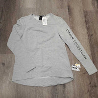 LS Hvy Sweatshirt *vgc, older, seam puckers, mnr undone threads & pillly inner lining
