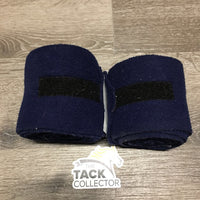Pr Fleece Polo *gc, older, clean, hair, pilly
