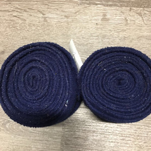 Pr Fleece Polo *gc, older, clean, hair, pilly