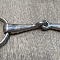 Loose Ring Snaffle Bit *vgc, plating, mnr dirt & scratches
