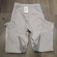 Polyester Breeches *gc, older, pills, snags, threads, fluffy velcro
