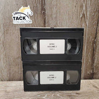 2 VHS Box Set: Volume II - Three Masters Three Legends; Rodney Jenkins, Buck Brannaman, George Morris *look good, work?, bent corners