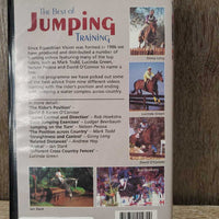 VHS The Best of Jumping Training, plastic box gc, older, works? dirty
