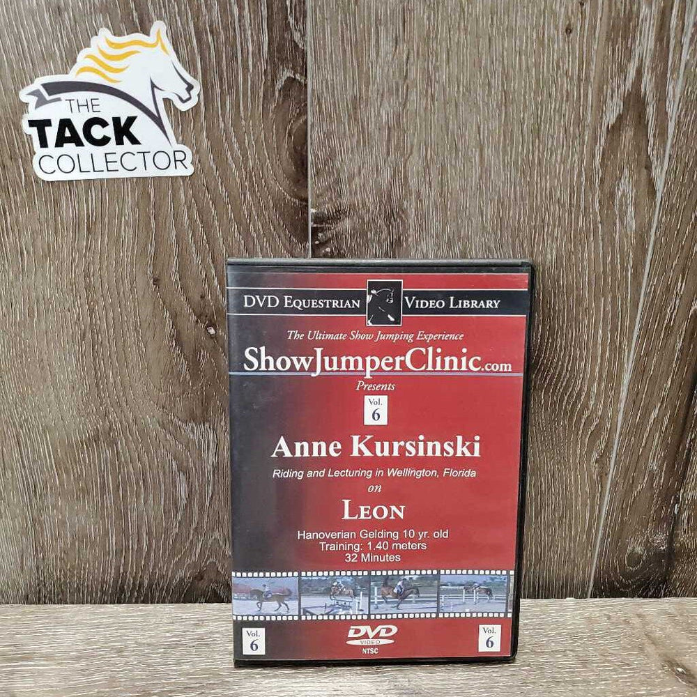 DVD Equestrian Video Library - Volume 6: Show Jumper Clinic: Anne Kursinski *fair, dirty, scratches