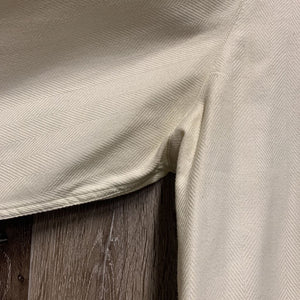 LS Show Shirt, 1 Button Collar *vgc, older, seam puckers