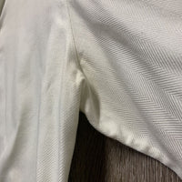 LS Show Shirt, 1 Button Collar *vgc, older, seam puckers