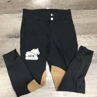 JUNIORS Euroseat Breeches *vgc, mnr pills, seam puckers & hair, fading
