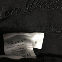 JUNIORS Euroseat Breeches *vgc, mnr pills, seam puckers & hair, fading
