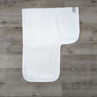 Thin Quilt Schooling Pad *gc, mnr dirt, stains, hair, pilly binding
