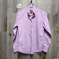 LS Show Shirt *0 collars, gc, older, seam puckers