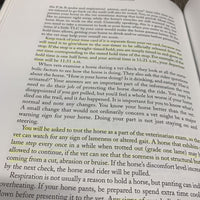 "The Complete Guide to Endurance Riding and Competition" by Donna Snyder-Smith *gc, highlighter, curled & torn edges, rubs, dirt
