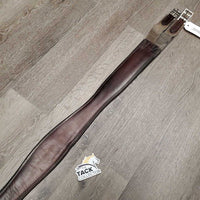 Thin Leather Girth, x1 els *fair, older, rubs, lg bump, stretched/torn els,scrapes, creases, stains
