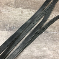 Pr Thick Soft Nylon Lined Stirrup Leathers *gc, rubs, faded, dirty, edges: scrapes & knicks

