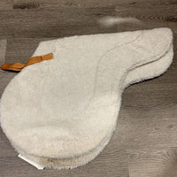 Fitted Fleece Hunter Pad *gc, mnr dirt, hair, stains, clumpy, sm torn strap