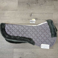 Quilt Fleece Half Pad *vgc, clean, mnr hair
