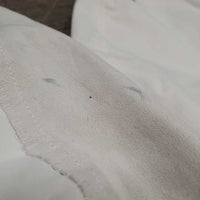 Full Seat Breeches *gc, seam puckers, older, stained seat, mnr dingy & stains