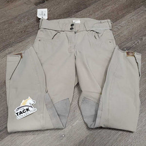Euroseat Breeches *fair, dingy, stains, threads, v.puckered, discolored, undone stitching